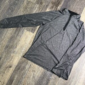 Men’s Medium 38-40 Russell Athletic Heather Gray Training Zipper Pullover